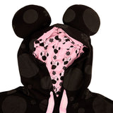 Loungefly Disney Minnie Mouse Floral Rock The Dots Unisex Hoodie Large