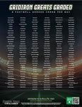 Gridiron Greats Football Graded 3 Card Box