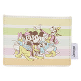 Loungefly Disney Mickey & Friends Rainbow Stripes Card Holder