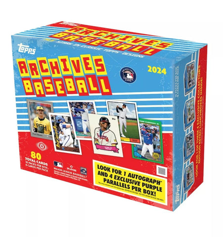 2024 Topps Archives Collectors Edition Hobby Box