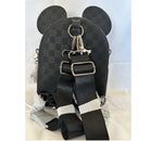 Loungefly Disney Mickey Ear Evergreen Convertible Mini Backpack/Crossbody Bag