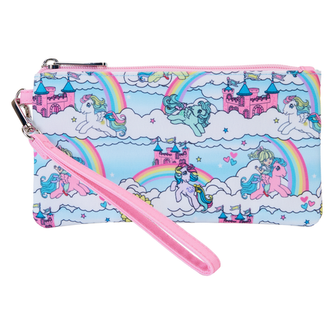 Loungefly Hasbro My Little Pony Sky Scene AOP Nylon Wristlist/Pencil Case