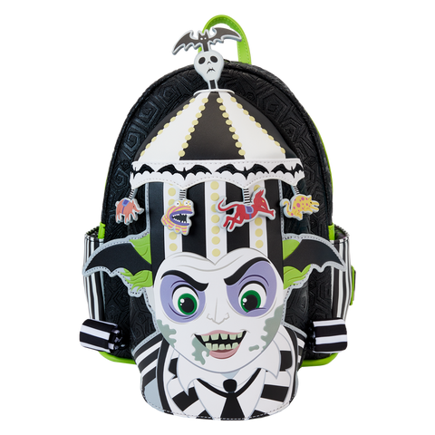 Loungefly Beetlejuice Carousel Light up Cosplay Mini Backpack