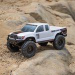 Axial AXI-1219T1 1/24 SCX24 Base Camp 4WD Rock Crawler Brushed RTR with Battery & Charger, White