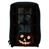 Loungefly  Compass International Halloween Accordion Wallet Glow In The Dark