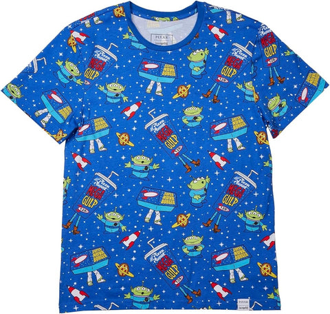 Loungefly Pixar Toy Story Alien AOP Unisex T Shirts Large