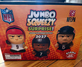 2027 NFL Football Jumbo Squeezy Surprise! Giant Capsule Box of 18