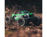 Arrma ARA2102T3 Granite Grom MEGA 4WD 1/18 Monster Truck RTR Green Battery & Charger