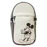 Loungefly Disney Mickey & Friends Canvas Drink Holder Crossbody Bag