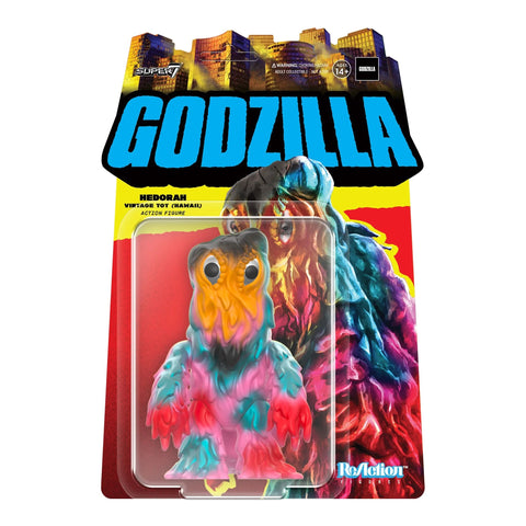 Hedorah Godzilla 71 Vintage Toy Color Hawaii Super7 Reaction Action Figure