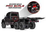 Traxxas 88086-84 TRX-6 Ultimate RC Hauler w/Winch 1:10 Scale Black