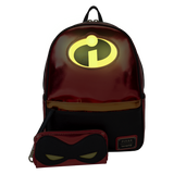 Loungefly Pixar The Incredibles 20th Anniversary Light Up Mini Backpack.