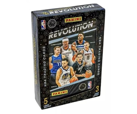 2023-24 Panini Revolution Basketball Holiday Tin