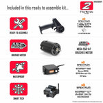 ARRMA GORGON ARA3230ST1 2WD ready to assemble 1/10 Gunmetal Battery & Charger