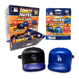 SqueezyMates 2025 MLB Gravity Feed Helmet Figure Box of 24 packs