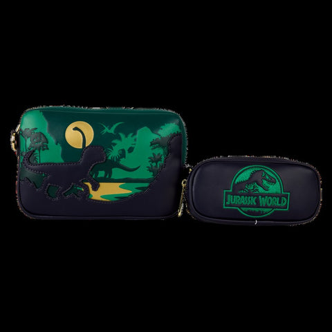 Loungefly Universal Jurassic Park Sling Crossbody Bag