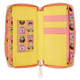 Loungefly Nickelodeon Spongebob & Patrick Checkered Zip Around Wallet