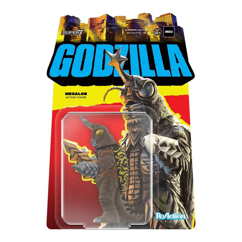 Megalon Godzilla TOHO Super7 Reaction Action Figure