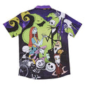 Loungefly Disney Nightmare Before Christmas Camp Button Down Shirt Medium