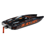 Pro Boat PRB08043T1 Blackjack 42" 8S Brushless Catamaran RTR: Black/Orange