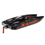 Pro Boat PRB08043T1 Blackjack 42" 8S Brushless Catamaran RTR: Black/Orange