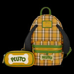 Loungefly Pluto 95th Anniversary Plaid Sling Crossbody Bag with Coin Bag