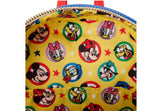 Loungefly Disney Mickey & Friends Classic All-Over Print Mini Backpack With Ear Headband