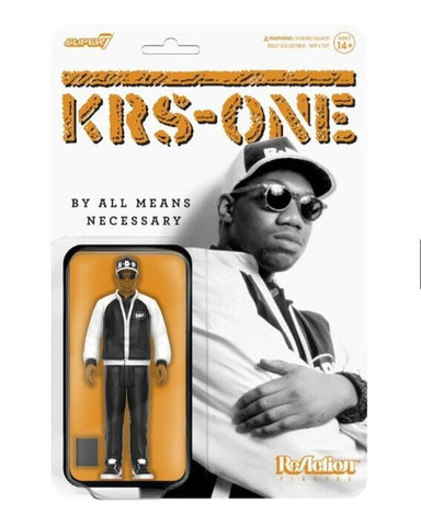 KRS-ONE By All Means Necessary Super 7 Reaction Action Figure