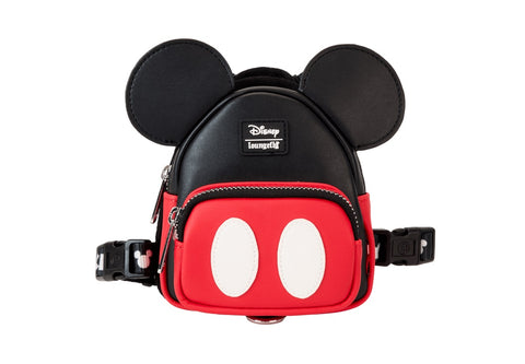 Loungefly Disney Mickey Mouse Cosplay Mini Backpack Dog Harness Medium