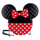 Loungefly Disney Mickey and Minnie Valentines Reversible Crossbody Purse