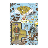 Green Day Billie Joe (Mud Fight) Super7 Reaction Action Figure