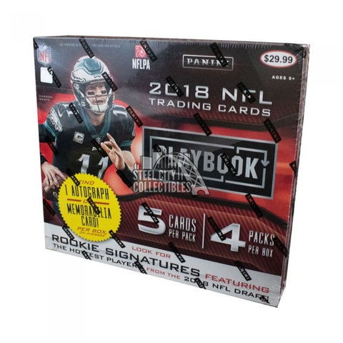 2018 Panini Playbook Football Mega Box