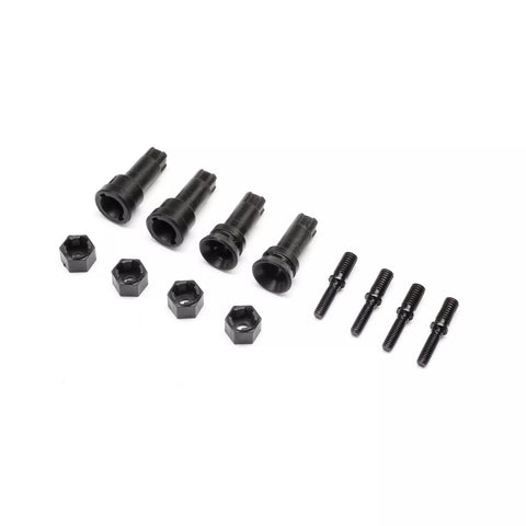 Losi LOS-1935 Wheel Axle & Hex Set: NASCAR GROM