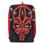 Loungefly Star Wars Phantom Menace 25th Darth Vader Maul Accordian Glow in The Dark Wallet