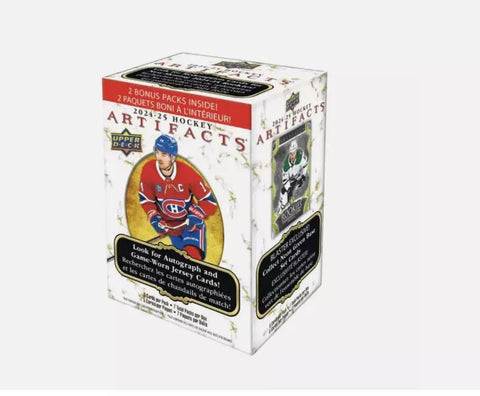 2024-25 Upper Deck Artifacts Hockey Blaster Box