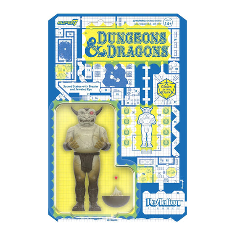 Sacred Statue Glow Jeweled Eye Dungeons & Dragons Super7 Reaction Figure