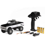 Axial AXI0001V2T4 1/24 SCX24 1967 Chevrolet C10 4WD Brushed Truck RTR, Black