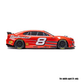 Losi LOSF1122508 Dale Earnhardt Jr 2025 Chevy Camaro Bud 8 NASCAR RC Racecar 1/12