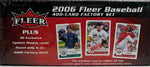 2006 Fleer Baseball Factory Set Sealed Box