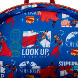 Loungefly WB DC Superman Full Size Backpack