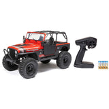 Axial AXI03008V2T1 SCX10 III Jeep CJ-7 RTR 4WD Rock Crawler Red