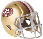 San Francisco 49ers Pro Riddell Pocket Sized Speed Mini Helmet