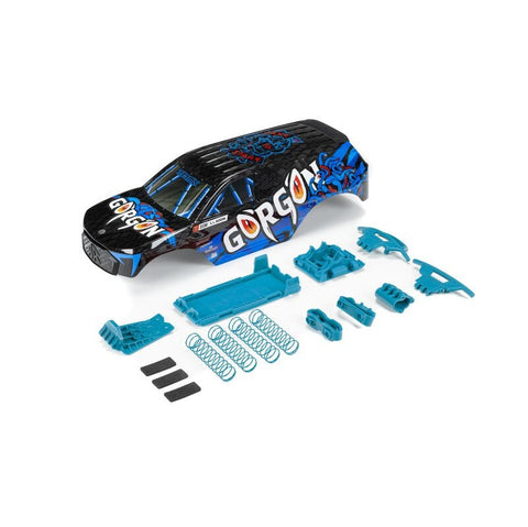 Arrma ARA402355 GORGON Painted Decaled Trimmed Body Blue Set