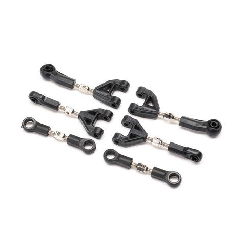Losi LOS-1923 Adjustable Camber & Steering Link Set: NASCAR