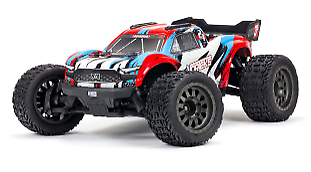 Arrma Vorteks 1/10 4x4 3S BLX DX3 AVC RTR ARA4305V3T1 Red