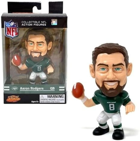 Aaron Rodgers New York Jets Big Shot Ballers Figure