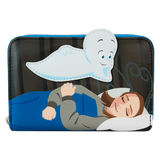 Loungefly Universal Casper The Friendly Ghost Halloween Glow In The Dark Zip Around Wallet