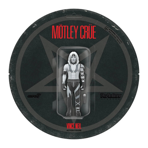 Vince Neil Motley Crue Shout At The Devil Super7 Reaction Figure
