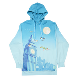 Loungefly Disney Peter Pan You Can Fly Hoodie Glow in Dark M-Medium