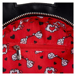 Loungefly Disney Mickey and Minnie Valentines Reversible Crossbody Purse